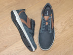 Chaussures avec zip et lacets Enrico 20 Indigo