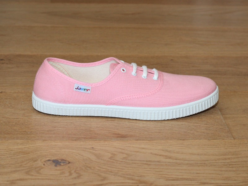 Tennis en toile rose