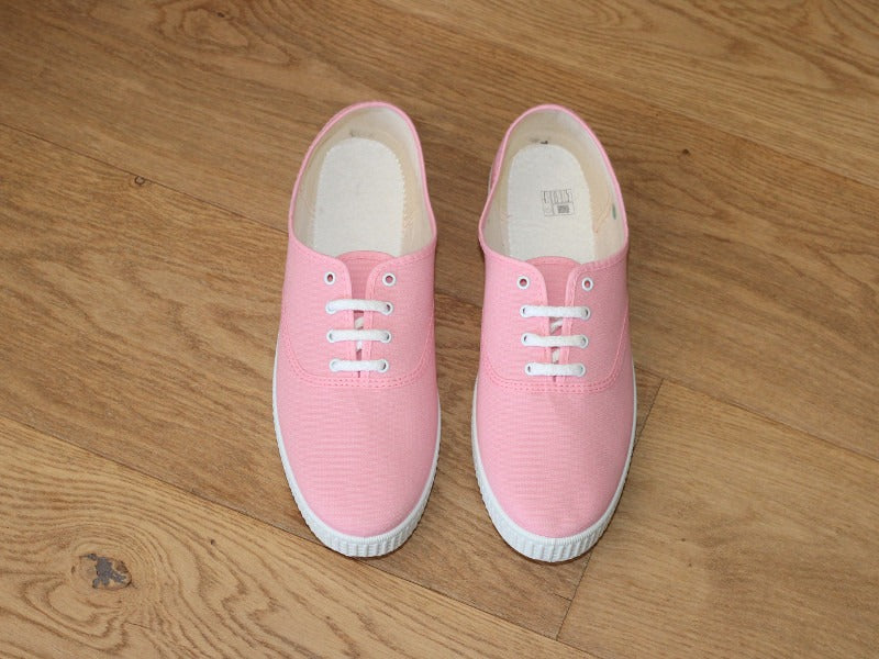 Tennis en toile rose