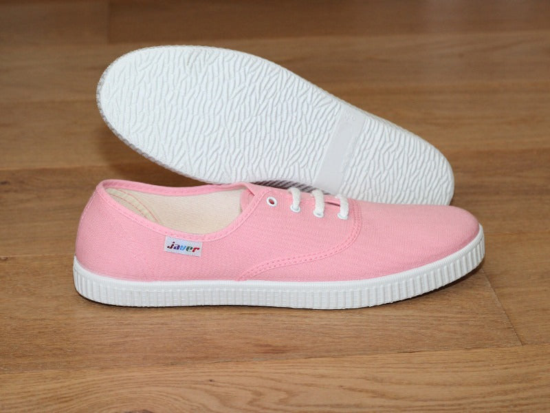 Tennis en toile rose