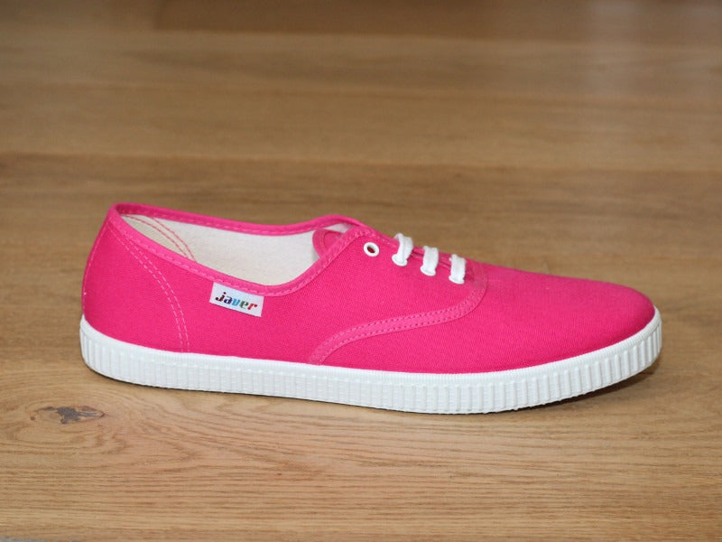 Tennis en toile rose fuchsia