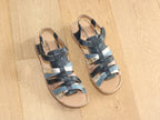 Sandales colorées Ivy Bleu