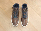 Baskets semi montantes Mustang marron 