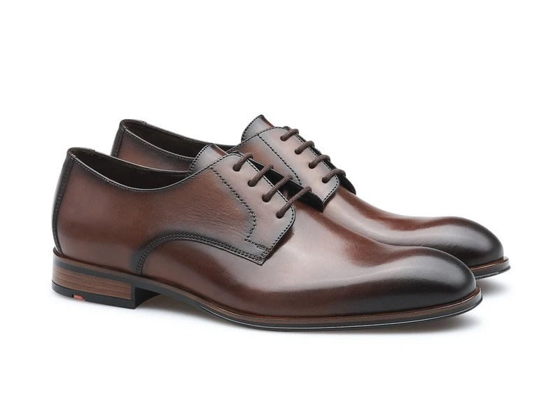 Chaussures de ville en cuir marron Lloyd