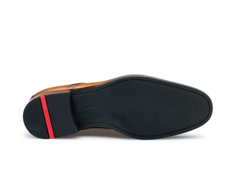 Chaussures élégantes en cuir cognac Lloyd