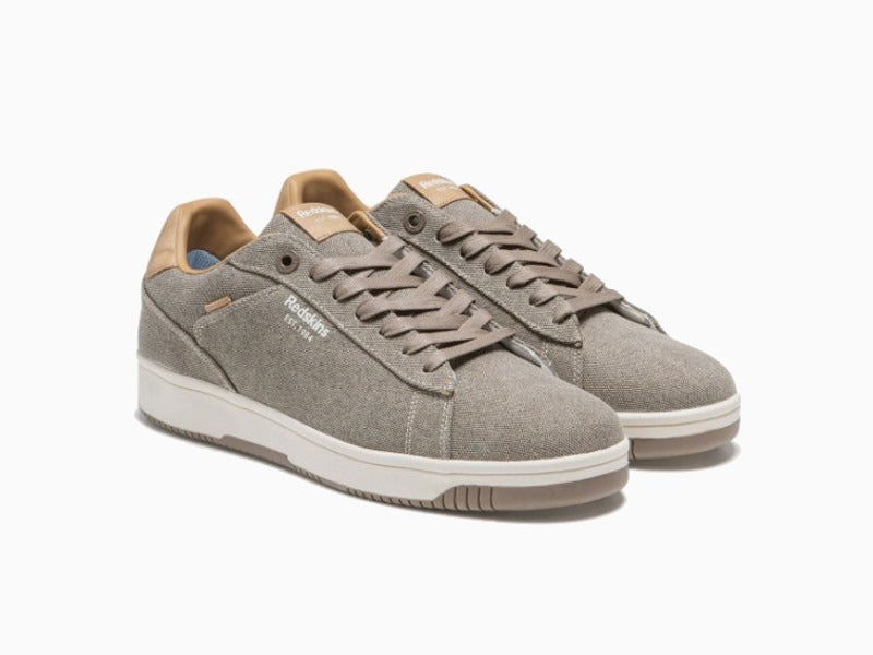 Tennis en toile taupe Gunran