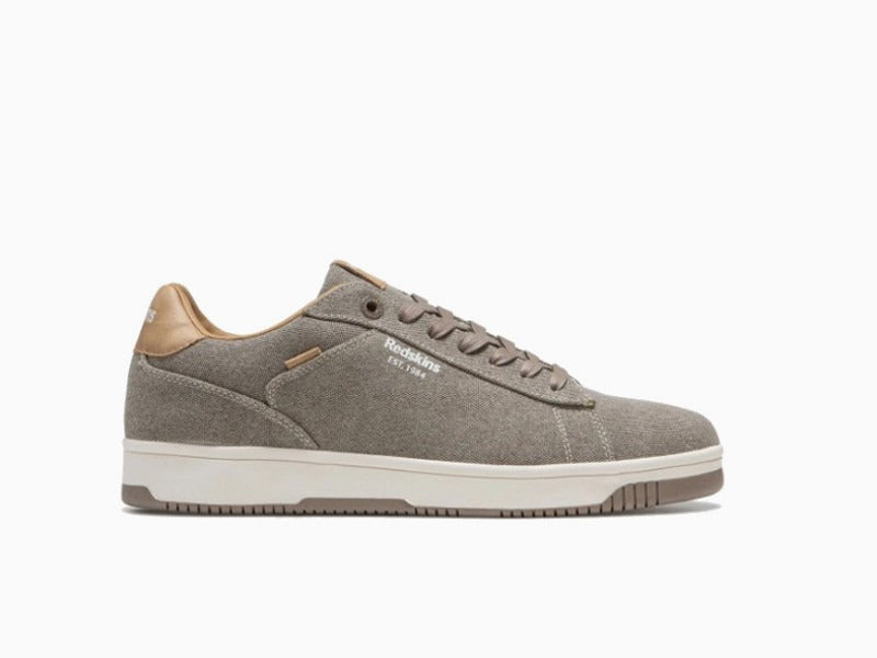 Tennis en toile taupe Gunran