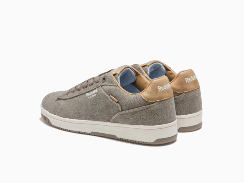 Tennis en toile taupe Gunran
