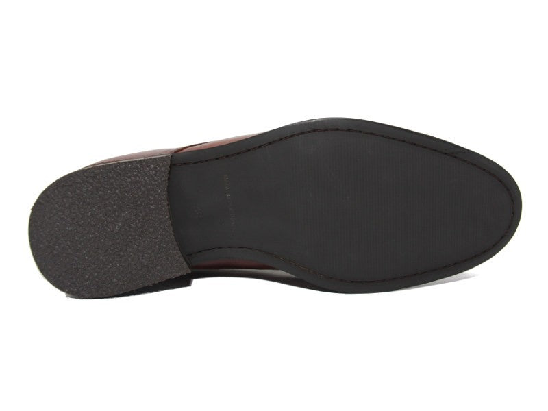 Chaussures classiques en cuir marron Peter
