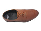 Chaussures classiques en cuir marron Peter