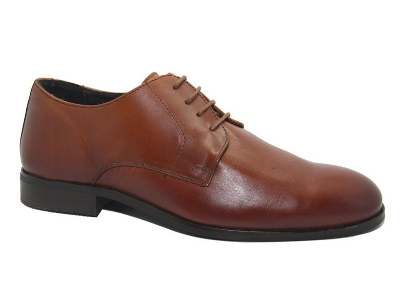 Chaussures classiques en cuir marron Peter