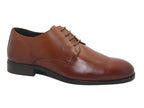 Chaussures classiques en cuir marron Peter