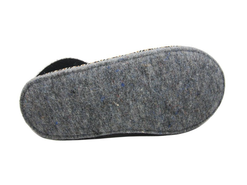 Chaussons noirs style ballerines