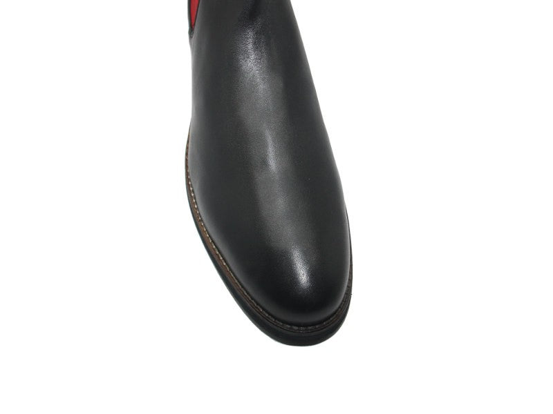 Chelsea Boots en cuir noir Jules