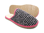 Mules sur semelle espadrille Plumetis