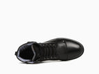 Boots en cuir noir Yero