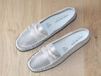 Mocassins souples en cuir brillant Elle