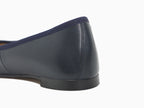 Ballerines cuir bleu marine Zest
