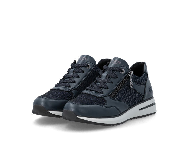 Baskets basses bleu marine Collection Vegan