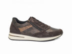 Baskets mode Remonte en cuir marron