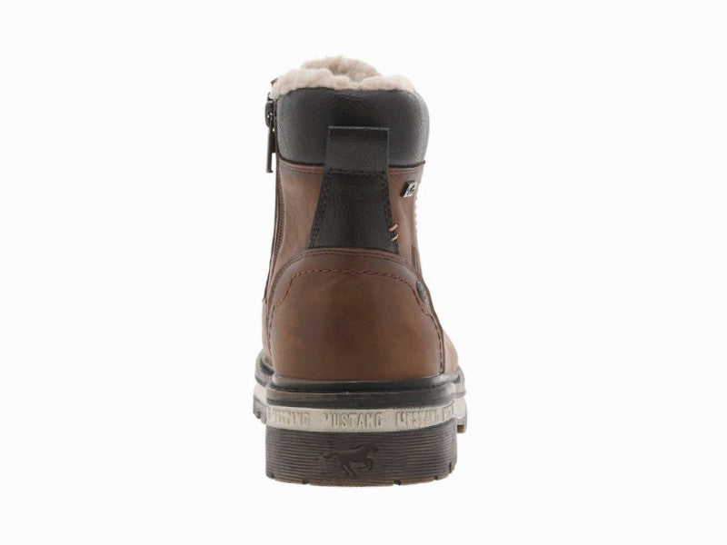 Boots chaudes Mustang coloris cognac
