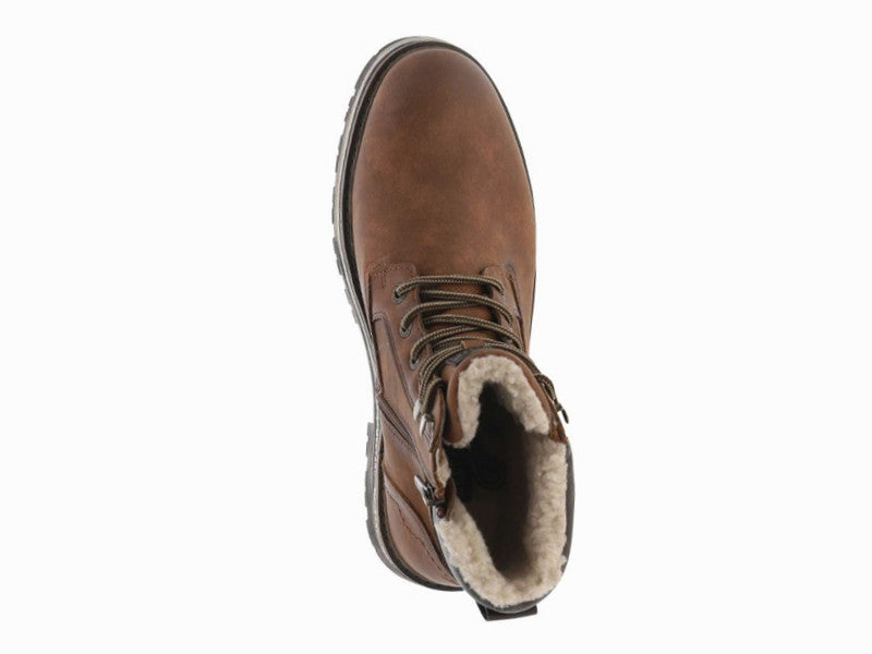 Boots chaudes Mustang coloris cognac