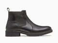 Boots style chelsea en cuir noir Elster