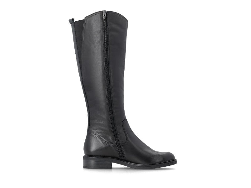 Bottes cavalières Remonte en cuir noir