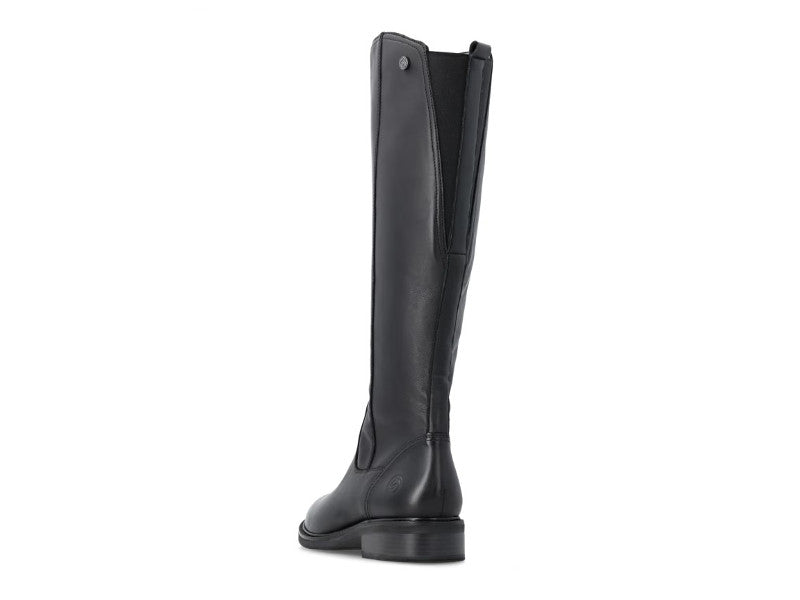 Bottes cavalières Remonte en cuir noir
