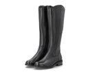 Bottes cavalières Remonte en cuir noir