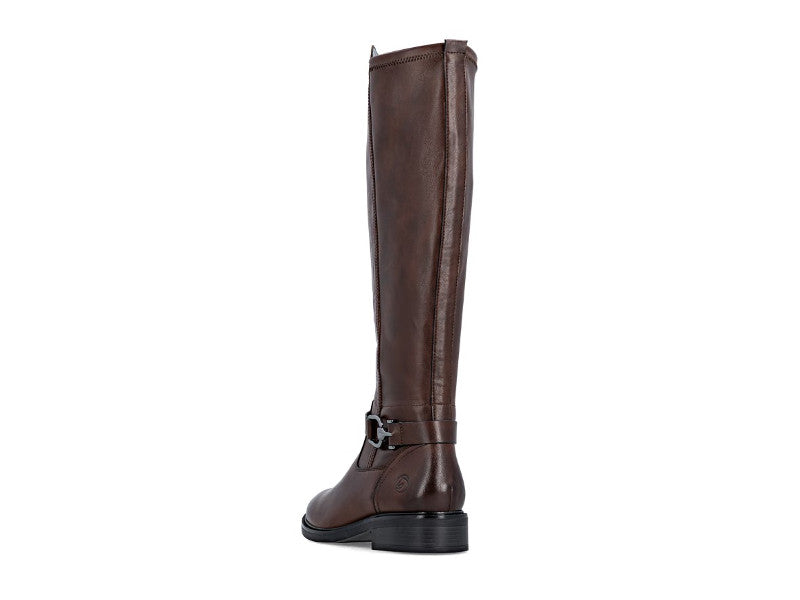 Bottes classiques en cuir brun Amazone
