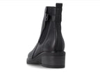 Bottines à talon Remonte en cuir noir