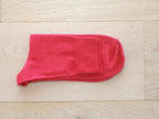 Chaussettes en coton rouge