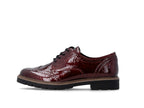 Derby bordeaux vernis Remonte