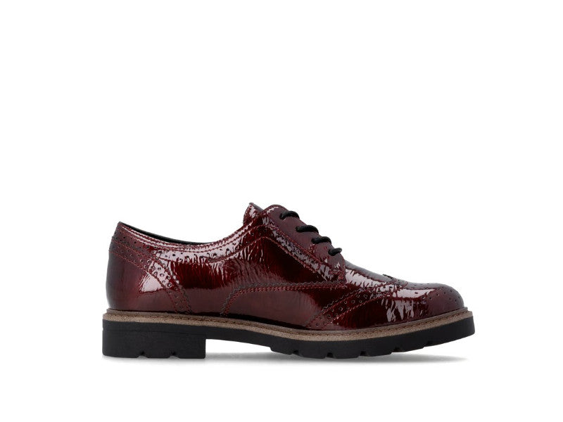 Derby bordeaux vernis Remonte