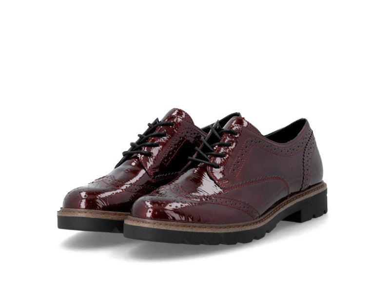 Derby bordeaux vernis Remonte