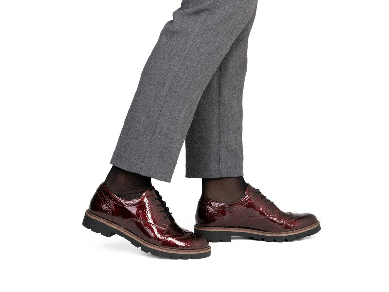 Derby bordeaux vernis Remonte