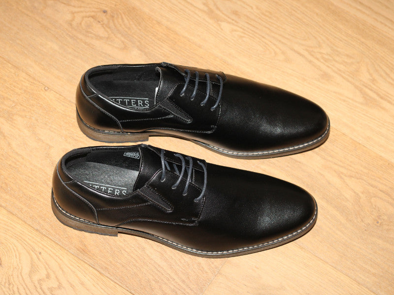 Chaussures derby noir classique