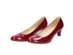 Escarpin rouge vernis Aurelia