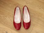 Escarpin rouge vernis Aurelia