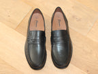 Mocassins classiques en cuir noir Sioux