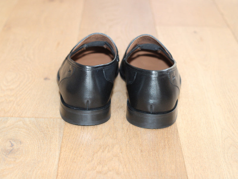 Mocassins classiques en cuir noir Sioux