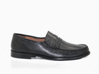 Mocassins classiques en cuir noir Sioux