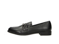 Mocassins noir classique et bijou fantaisie