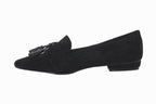 Mocassins en velours noir Macao
