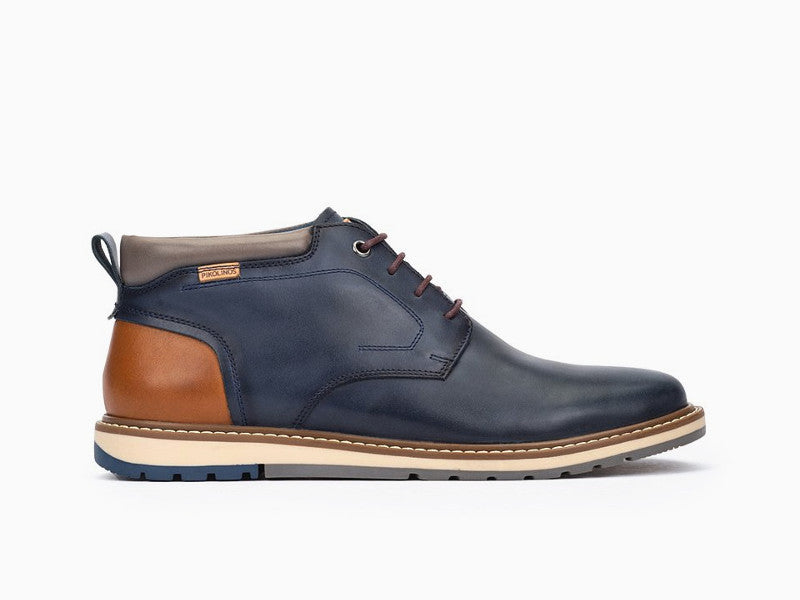 Chaussures montantes Pikolinos en cuir bleu Berna