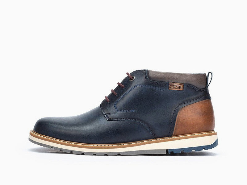 Chaussures montantes Pikolinos en cuir bleu Berna