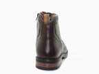 Boots Edolo en cuir marron foncé