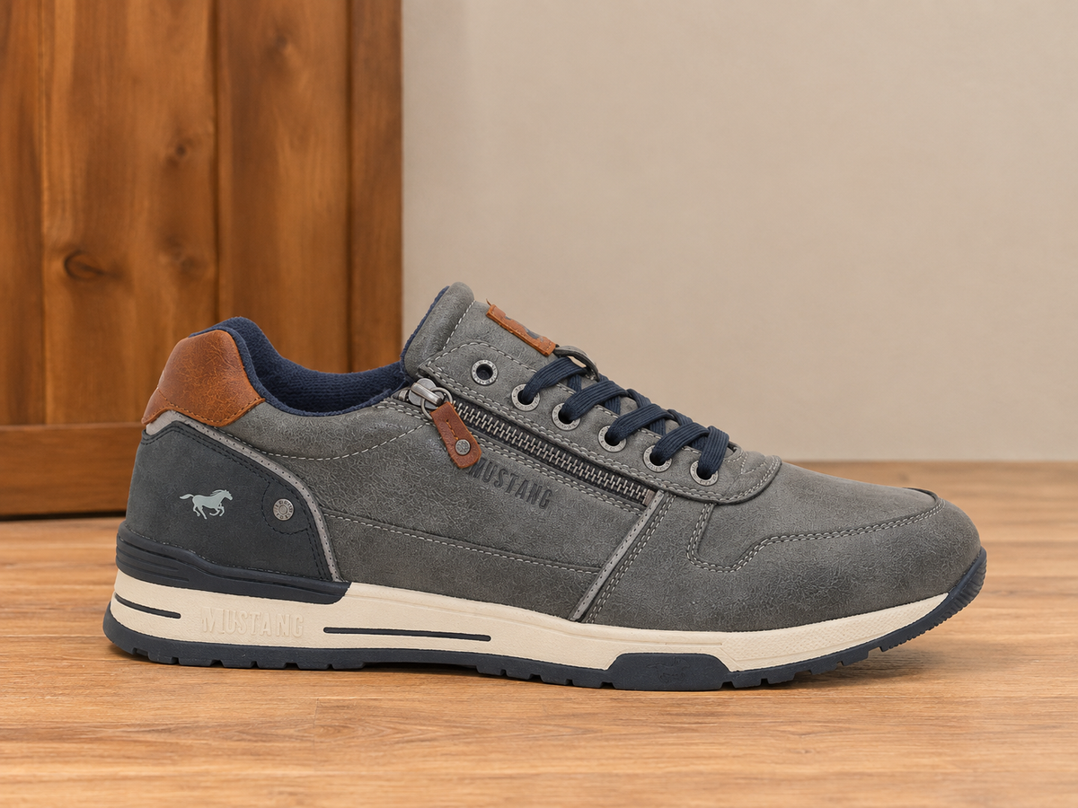 Chaussures basses style sneakers gris