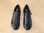 Sneakers vernis noir Reglisse